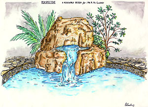 Mc Cluskey (plans, Pens, color highlighters, and color pencils on drafting paper, 1988-09-??)